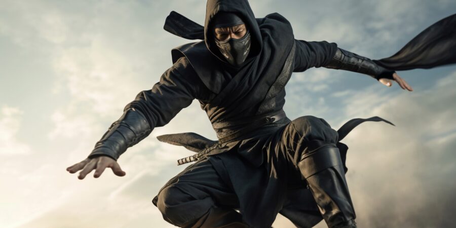 Bauanleitung für einen Ninja